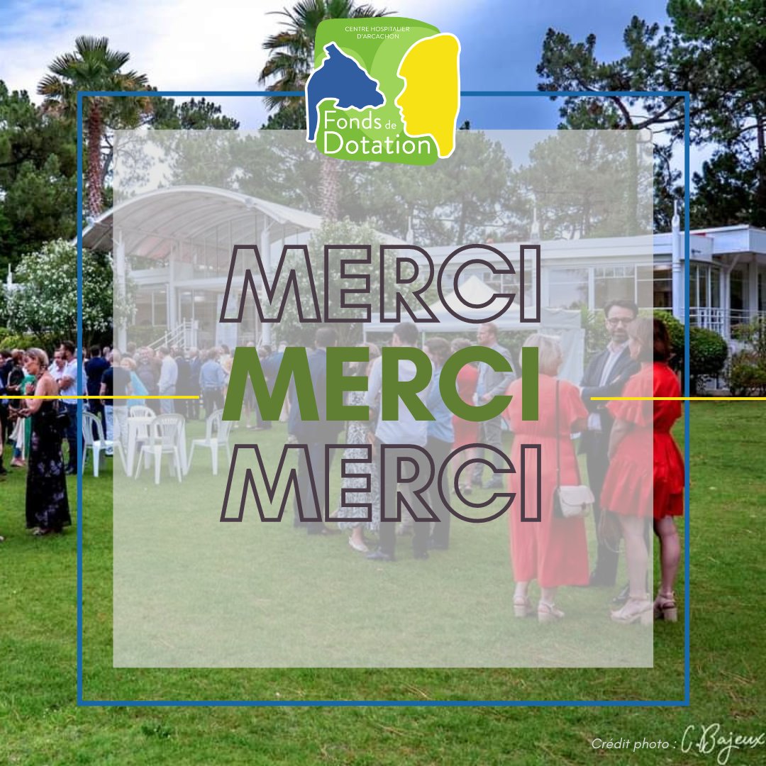 Centre Hospitalier d'Arcachon (@ch_d_arcachon) on Twitter photo 🙏 Le <a href="/ch_d_arcachon/">Centre Hospitalier d'Arcachon</a> tient à remercier l'ensemble des participants à l'édition 2023 de son gala de charité, et en particulier, les différents donateurs qui ont fait de cette soirée et cette vente aux enchères un succès. 🤩
💸 Grâce à eux, près de 11 500 euros ont été récoltés ! 🙏 Le <a href="/ch_d_arcachon/">Centre Hospitalier d'Arcachon</a> tient à remercier l'ensemble des participants à l'édition 2023 de son gala de charité, et en particulier, les différents donateurs qui ont fait de cette soirée et cette vente aux enchères un succès. 🤩
💸 Grâce à eux, près de 11 500 euros ont été récoltés !