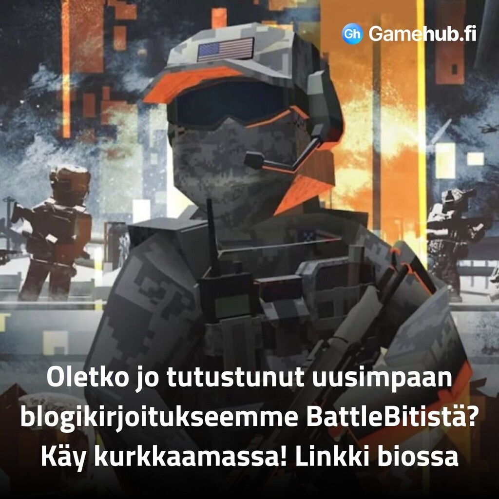GameHub_FI's tweet photo. Oletko jo tutustunut uusimpaan blogikirjoitukseemme BattleBitistä? Käy kurkkaamassa! Linkki biossa.

#pelit #pelaaminen #gamehub #peliuutiset #peliarvostelut #battlebit #battlebitremastered #gaming #pcgaming #gamer #videogames #pelaaja https://t.co/6jc9tZx4wF https://t.co/NAZYT0K6e4