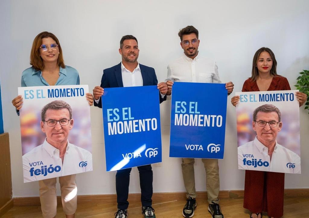 Orgullosa e ilusionada con nuestros candidatos al Congreso y Senado!! 

Esta medianoche se inició la campaña para las elecciones generales y #EsElMomento de trabajar para que se produzca el cambio que necesita nuestro país de la mano del presidente #Feijóo. <a href="/ppopular/">Partido Popular</a>