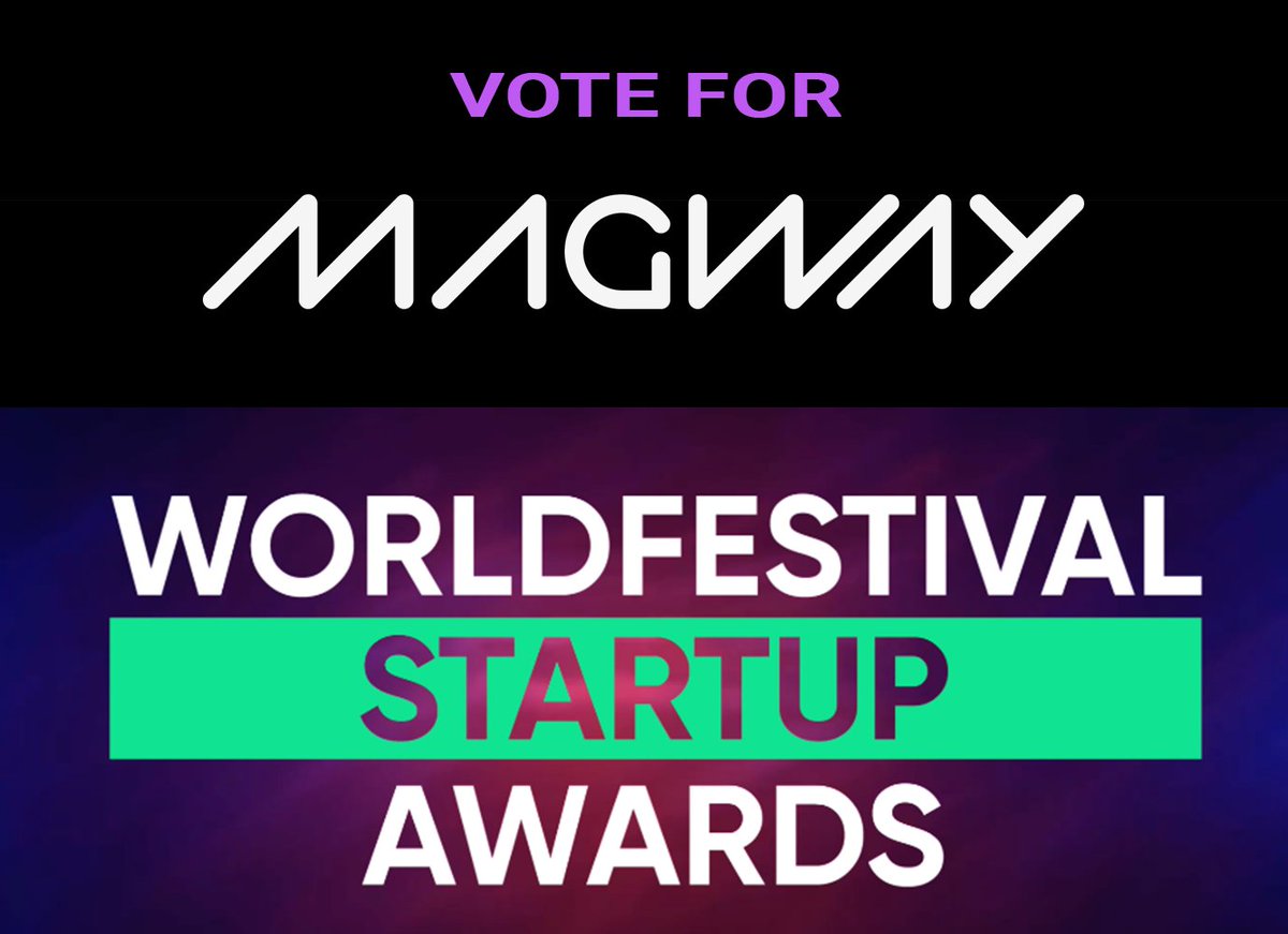 Magway_Limited's tweet photo. 📣 Attention all friends of Magway!
Please vote for Magway https://t.co/X3FOPNFhCk and help us secure a spot to pitch live as a Top 50 Startup at the World Festival 2023 Startup Awards!
#WorldFestival2023 #startups #events #decarbonisinglogistics #magway https://t.co/CODTAOxKyZ