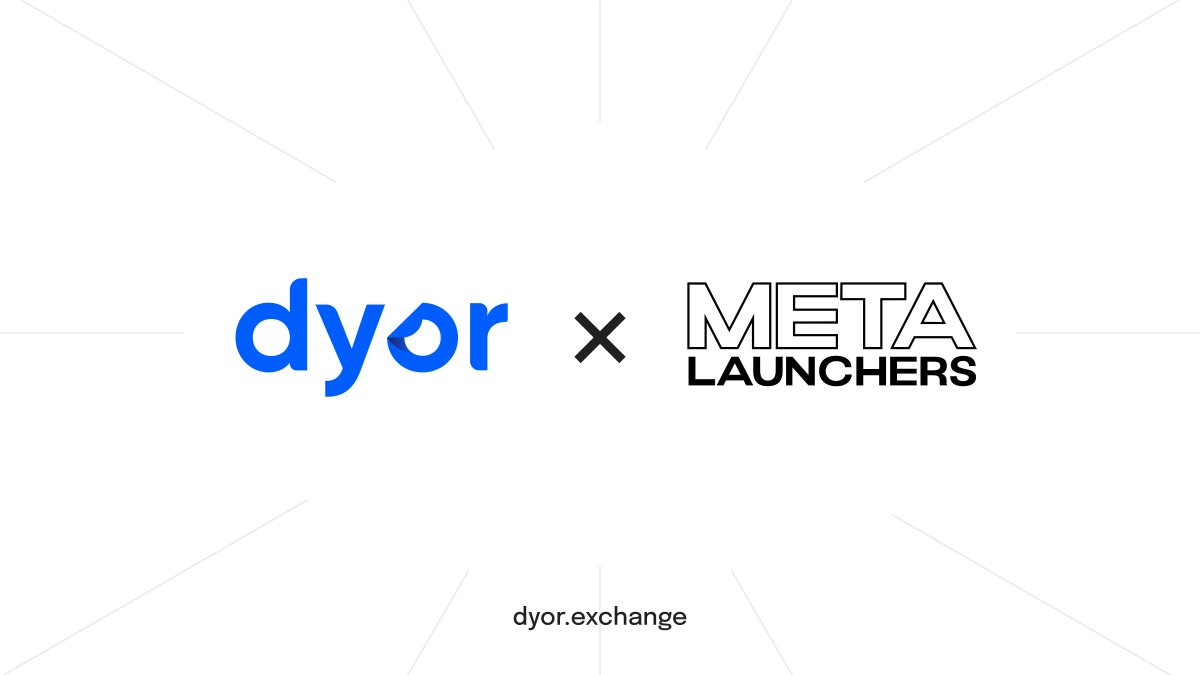 We may have come a long way, but we still have miles to go before we sleep.

Shout-out to <a href="/MetaLaunchers/">𝘔𝘦𝘵𝘢𝘓𝘢𝘶𝘯𝘤𝘩𝘦𝘳𝘴</a> for supporting us relentlessly in our mission to build a user-friendly DeFi &amp; Web3 investment experience.

Talk to Dyor tomorrow at 4 pm. Set reminder: buff.ly/446RoMS