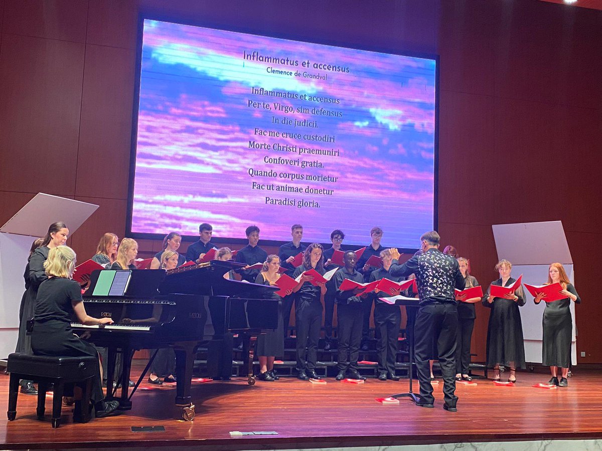 Peter Leech (@peterleechmuso) on Twitter photo Well done <a href="/cardiffunimusic/">Cardiff University School of Music</a> Chamber Choir and <a href="/abbienia2/">Abbie</a> for another fabulous concert <a href="/ucsiuniversity/">UCSI University</a> this afternoon! Stunning singing of #ClemencedeGrandval’s Inflammatus from her Stabat Mater as well as many other highlights. <a href="/MorfyddOwen100/">Morfydd Owen 100</a> power! Well done <a href="/cardiffunimusic/">Cardiff University School of Music</a> Chamber Choir and <a href="/abbienia2/">Abbie</a> for another fabulous concert <a href="/ucsiuniversity/">UCSI University</a> this afternoon! Stunning singing of #ClemencedeGrandval’s Inflammatus from her Stabat Mater as well as many other highlights. <a href="/MorfyddOwen100/">Morfydd Owen 100</a> power!
