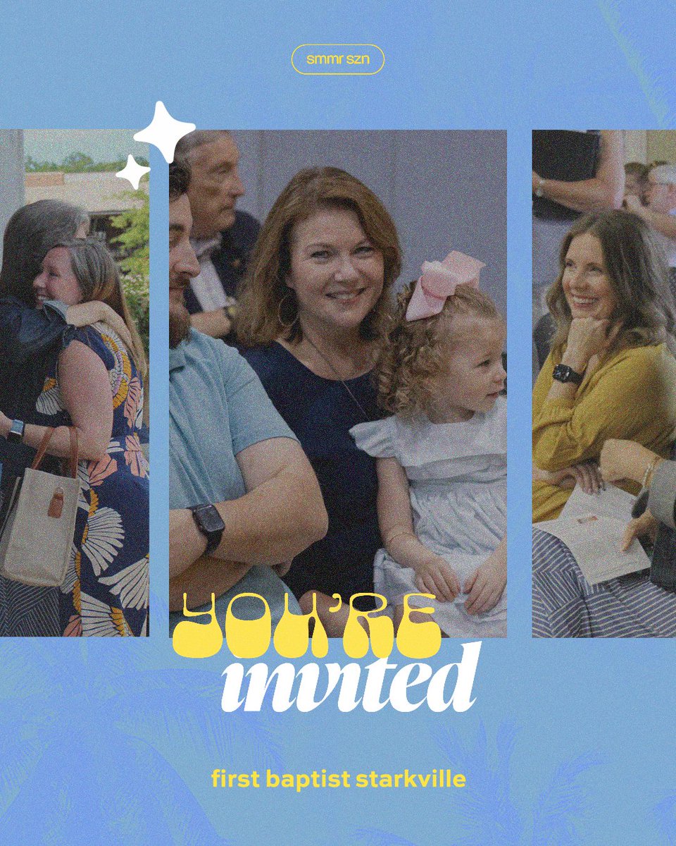 If you haven't made plans to attend church, THIS IS YOUR SIGN!

#FBCStarkville #LiveSent