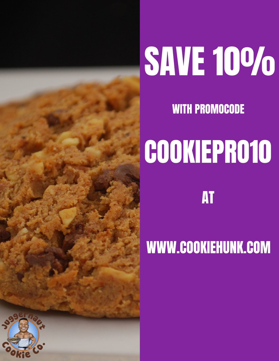 BrittFitZone's tweet photo. Order our all new gluten free protein cookies and save 10% with the promo code Cookiepro10 https://t.co/pNk3Y0e5ku