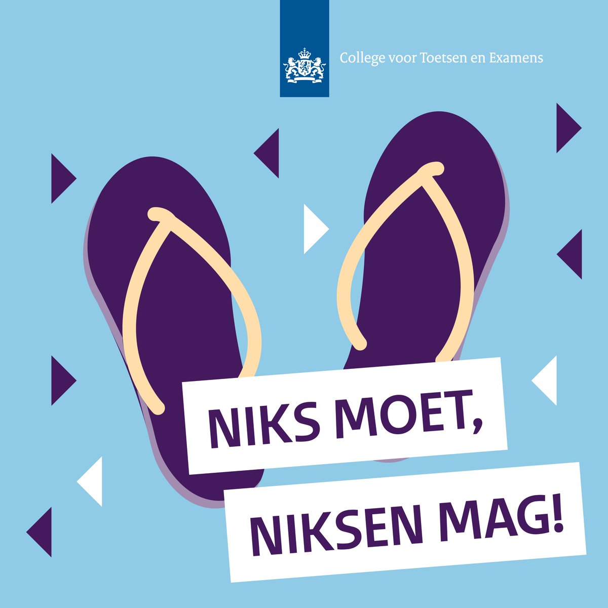 Vooral voor regio Midden, want daar begint na vandaag de zomervakantie! Schoenen uit, slippers aan! We wensen alle leerlingen, leerkrachten en het schoolpersoneel een hele fijne zomer!
