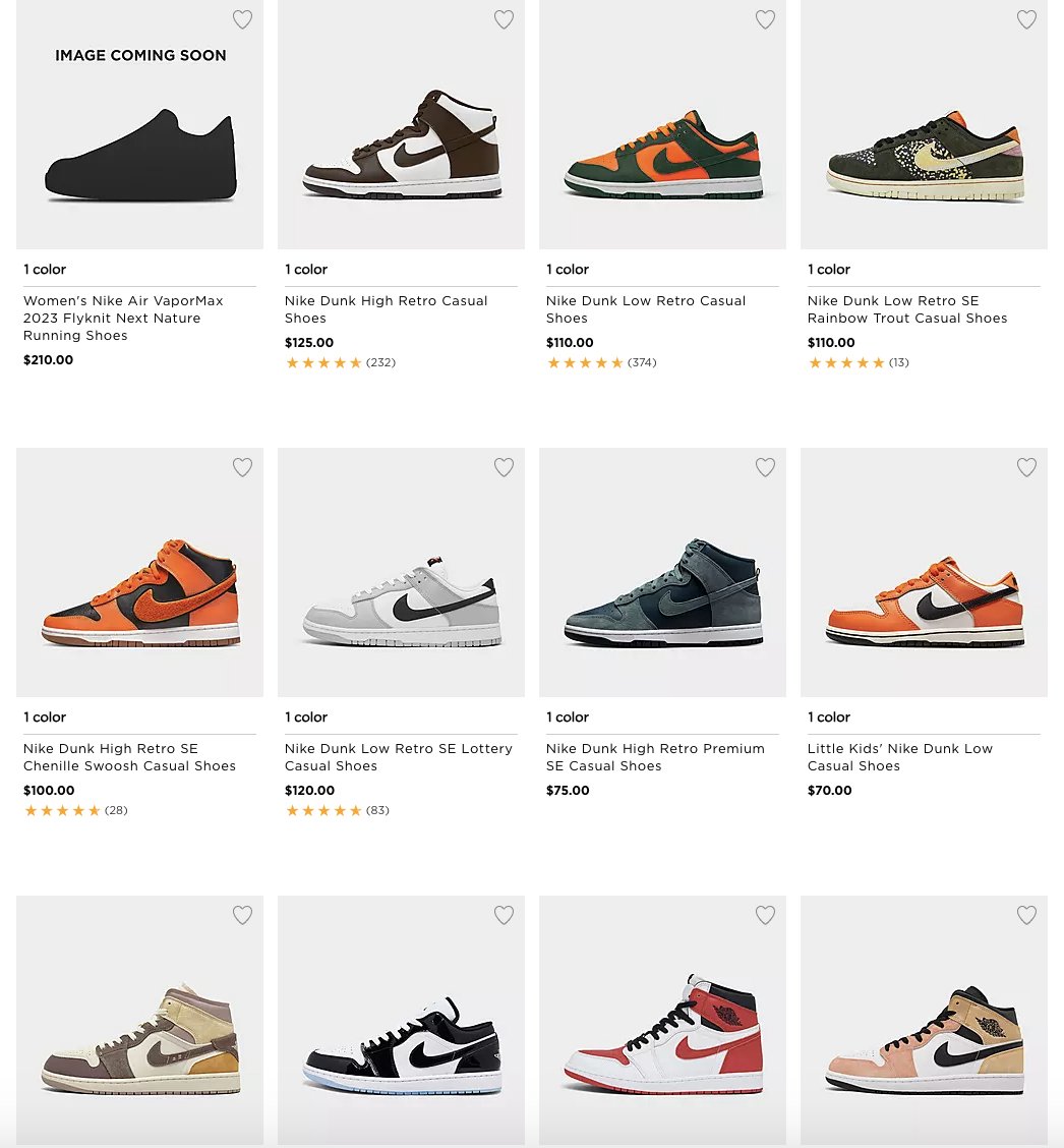 snkr_twitr's tweet photo. AD: RESTOCKS

Finishline https://t.co/WTr7WhvTy1
JDsports https://t.co/AxSMORxxuq https://t.co/X4odPJD58A