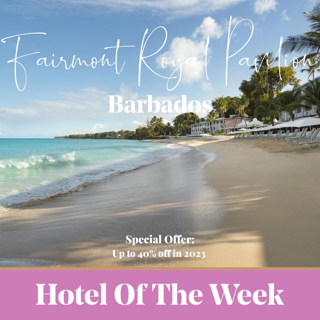 SimplyStLucia1's tweet photo. βHOTEL OF THE WEEKβ
Fairmont Royal Pavilion is a stunning hotel set on the platinum west coast of Barbados. It is a great choice for couples, families and friends.
#HotelOfTheWeek #FairmontRoyalPavilion #Barbados #LuxuryTravel #HolidayVibes #BeachfrontResort https://t.co/tRHED3Z60W