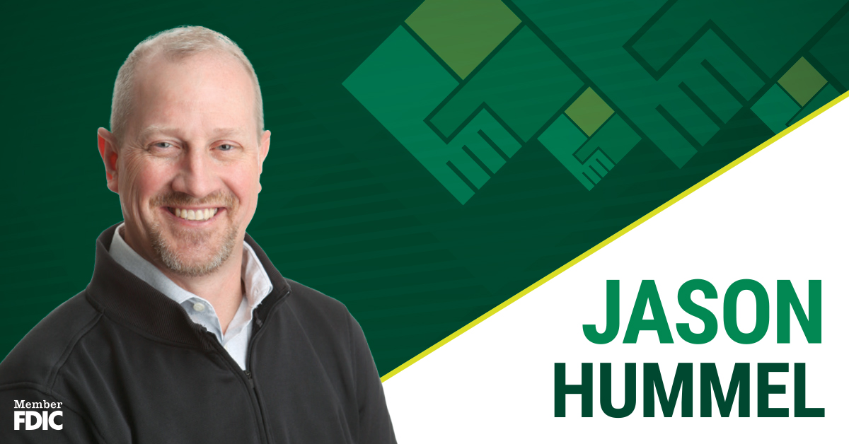 #FeatureFriday Jason Hummel, Senior Loan Officer Holmes County 'I get to visit and see many of the great businesses in our community, and see how proud the owners and the employees are of the businesses they have built.' Learn more about Jason brev.is/C9G2p