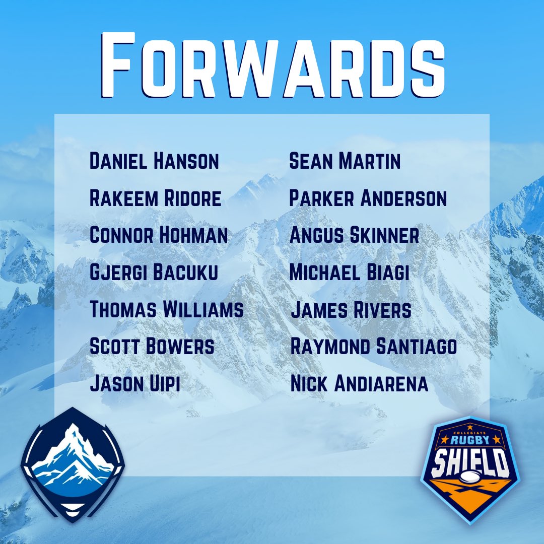 rugby_shield's tweet photo. Introducing the 2023 Peaks!

#ItStartsAtTheShield https://t.co/9kiH8TGjOO
