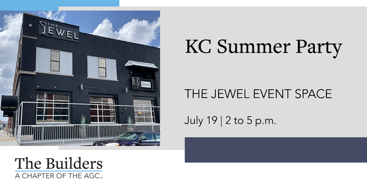 KC Builders members, there's still time to register for the Summer Party at The Jewel Event Space on July 19. You won't want to miss the carnival-themed celebration. So sign up today and join us for games, food, drinks, networking and lots of fun! 🔗 bit.ly/42Pn8p7.