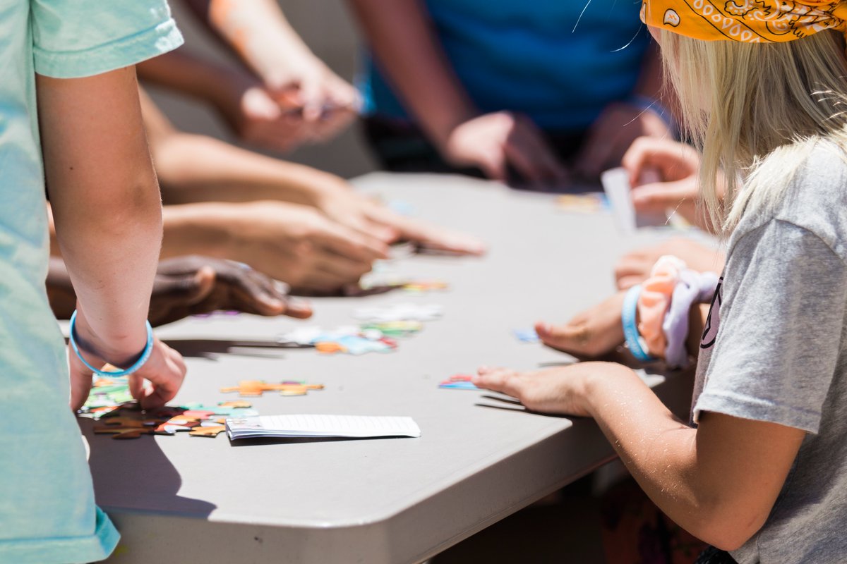 SSUCampusRec's tweet photo. Today marks the end of week 4 of Super Kids Camp. Our campers had so much fun exploring the great outdoors, but next week is about to be 'out of this world,' so grab your space gear and get ready to take off!  💫 #superkidscamp #ssusummer https://t.co/VUifgktzbA