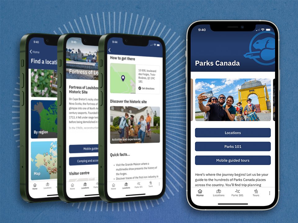ParksCanada's tweet photo. Become your own personal guide and explore #ParksCanada destinations at your own pace with the self-guided mobile tours offered through the #PCApp. ๐ฒ It's a great way to discover our country's treasured places! ๐๐ Download the app now โก https://t.co/EZ84fbRphH https://t.co/ihG6QLUlxs