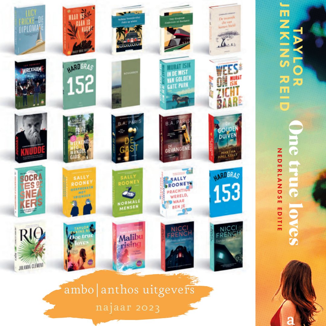 Onze najaarsbrochure is compleet! Met o.a. de nieuwe thrillerserie van B.A. Paris, de nieuwe Murat Isik, rechter Frank Wieland over de zaak Holleeder, Taylor Jenkins Reid, Martha Hall Kelly, Helen Fields, Sam Heughan, nieuwe limited editions en nog veel meer.