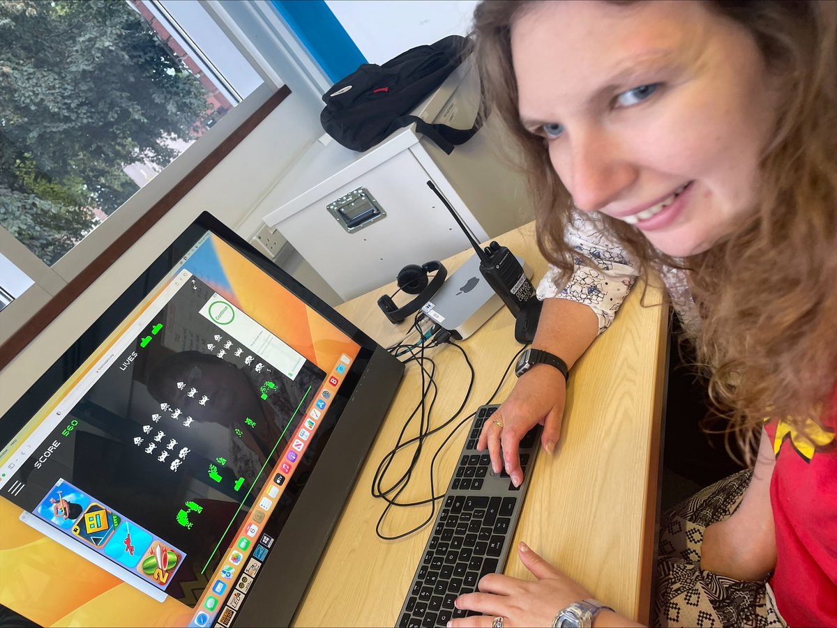 DerwenCollege's tweet image. Games Week was a great success. Who would have thought that Pac-Man and Space Invaders could be so competitive!? Students from Nurture, Learning for Life and from Telford campus were among those who joined in, and Justin was the overall winner. 
#SEND #Derwen #APlaceOfPossibility