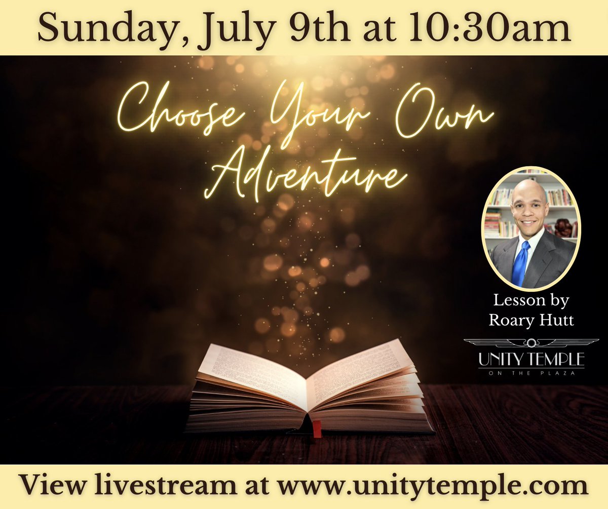unitytempleKC's tweet image. Join us this Sunday, July 9th at 10:30am for a lesson by Roary Hutt and special music by Kelley Hunt! Services are in person and also on livestream.
To view livestream
loom.ly/SrUhn6g
To donate
loom.ly/0gVNOpw
