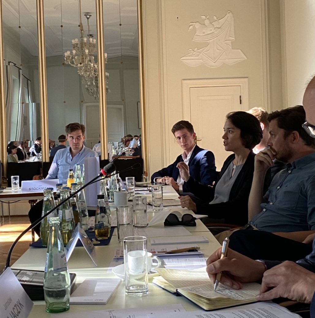 Jessica Berlin (@berlin_bridge) on Twitter photo An outstanding roundtable on #Ukraine & #NATO with visiting 🇺🇦 experts <a href="/GaberYevgeniya/">Yevgeniya Gaber</a> & <a href="/vdovychenkov/">Victoria Vdovychenko</a>, 🇩🇪 MPs & experts, & 🇩🇪-based diplomats & journalists at <a href="/dgapev/">DGAP</a> this week. Special thanks to <a href="/sumlenny/">Sergej Sumlenny, LL.M</a> & <a href="/bctallis/">Benjamin Tallis 🇺🇦</a> for making it happen.
Now let’s make #UkraineInNATO happen. An outstanding roundtable on #Ukraine & #NATO with visiting 🇺🇦 experts <a href="/GaberYevgeniya/">Yevgeniya Gaber</a> & <a href="/vdovychenkov/">Victoria Vdovychenko</a>, 🇩🇪 MPs & experts, & 🇩🇪-based diplomats & journalists at <a href="/dgapev/">DGAP</a> this week. Special thanks to <a href="/sumlenny/">Sergej Sumlenny, LL.M</a> & <a href="/bctallis/">Benjamin Tallis 🇺🇦</a> for making it happen.
Now let’s make #UkraineInNATO happen.