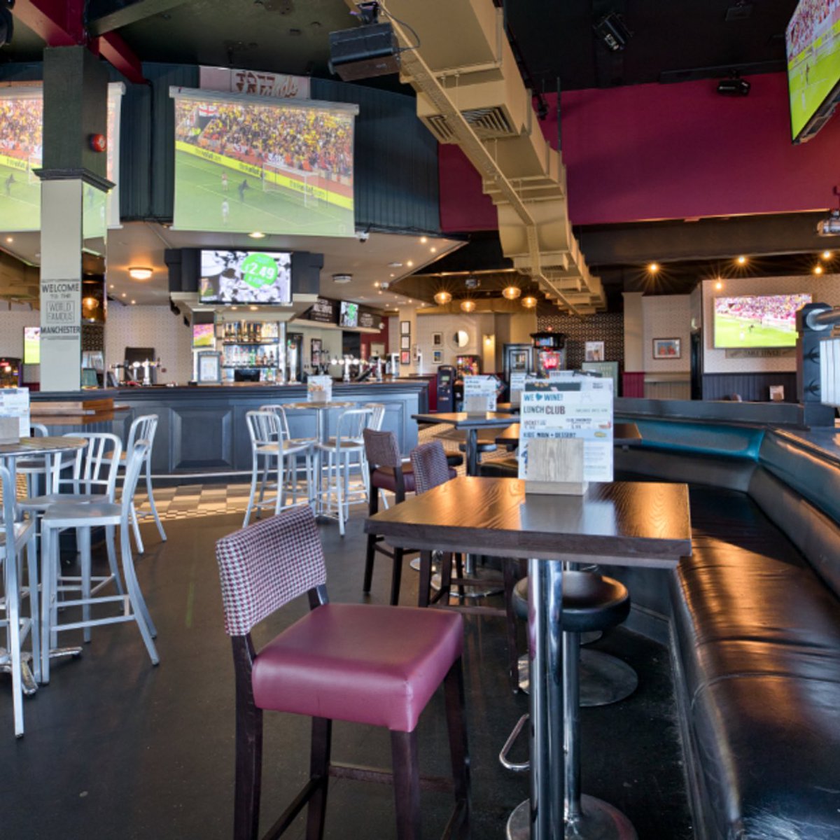 Nothing says away day in Blackpool more than The Manchester!!