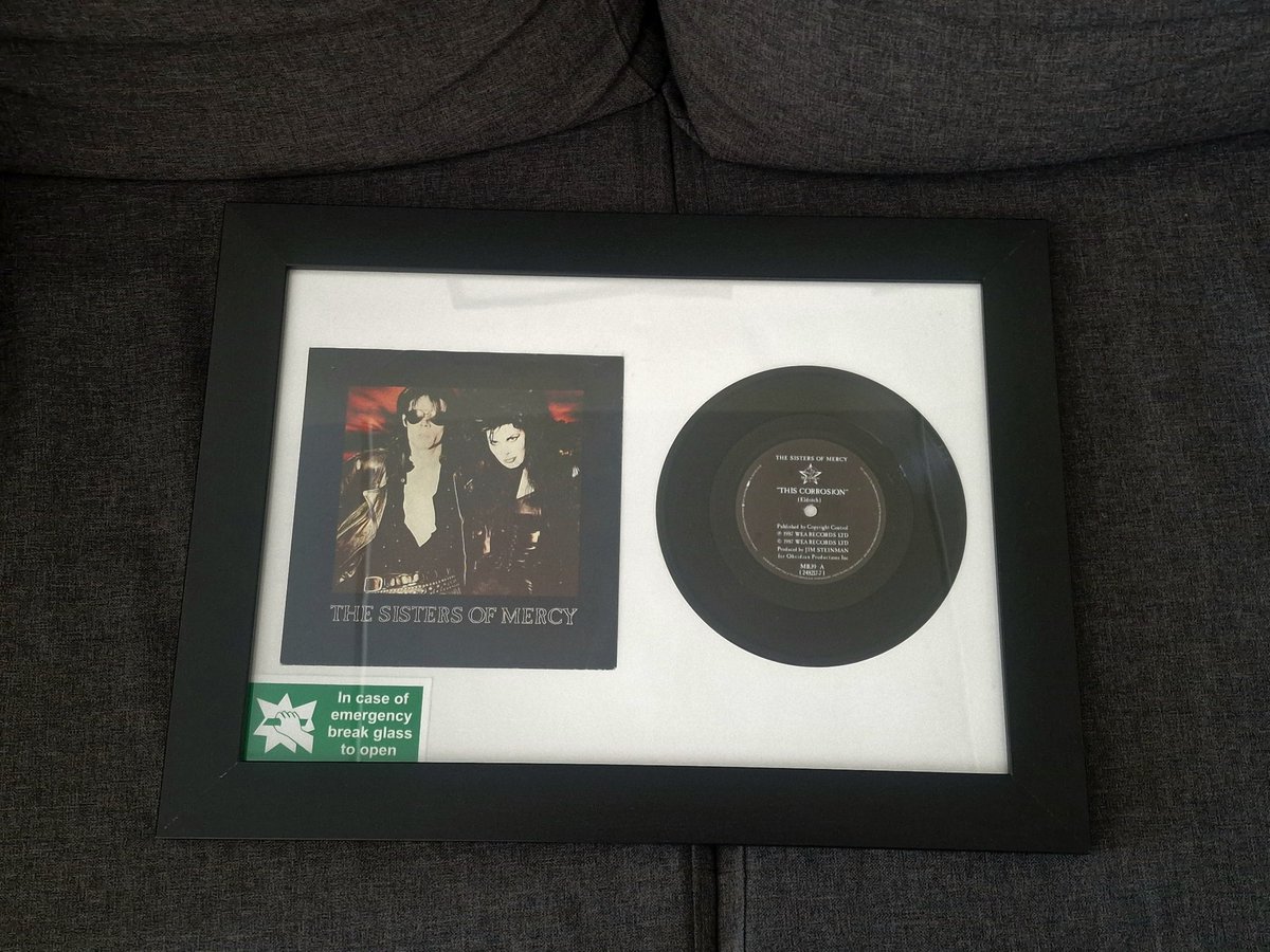SannizL's tweet image. Got an awesome gift today from a gorgeous friend in Wales... 🥰🥰🥰🥰
Thanks Jan!

@brynorwen
#sistersofmercy #thiscorrosion  #gothicrock #friendmail