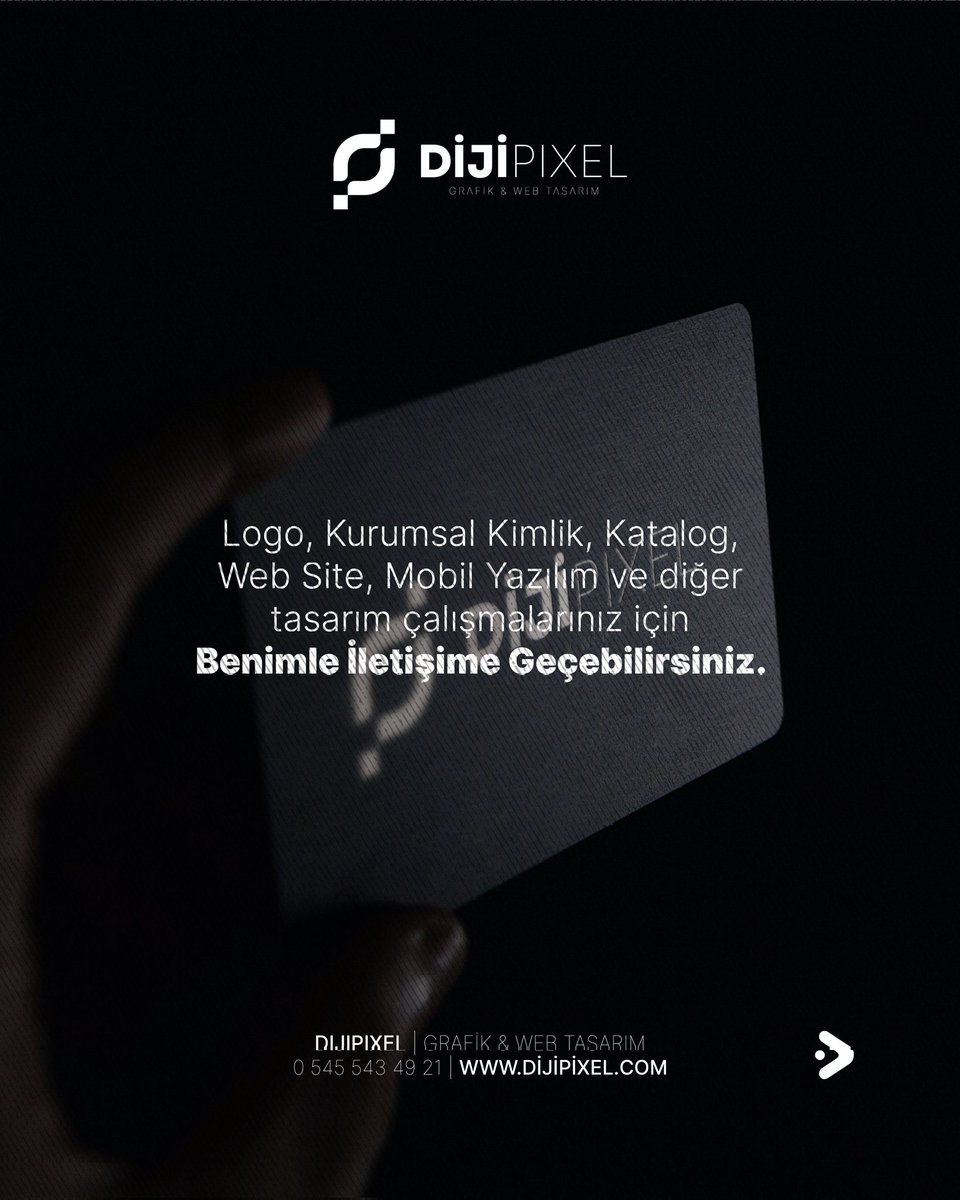 İşinizin Dijital Dönüşümü İçin Buradayız! 💡💪

📈 İleriye bakın, büyümek için adımlar atın. Sizin için hiçbir şey imkansız değil! 

#grafiktasarim #kartvizittasarim #kurumsalkimliktasarımı #broshure #logotasarım #tasarimci #dergitasarımı #ambalajtasarimi #posterart #medyaajansı