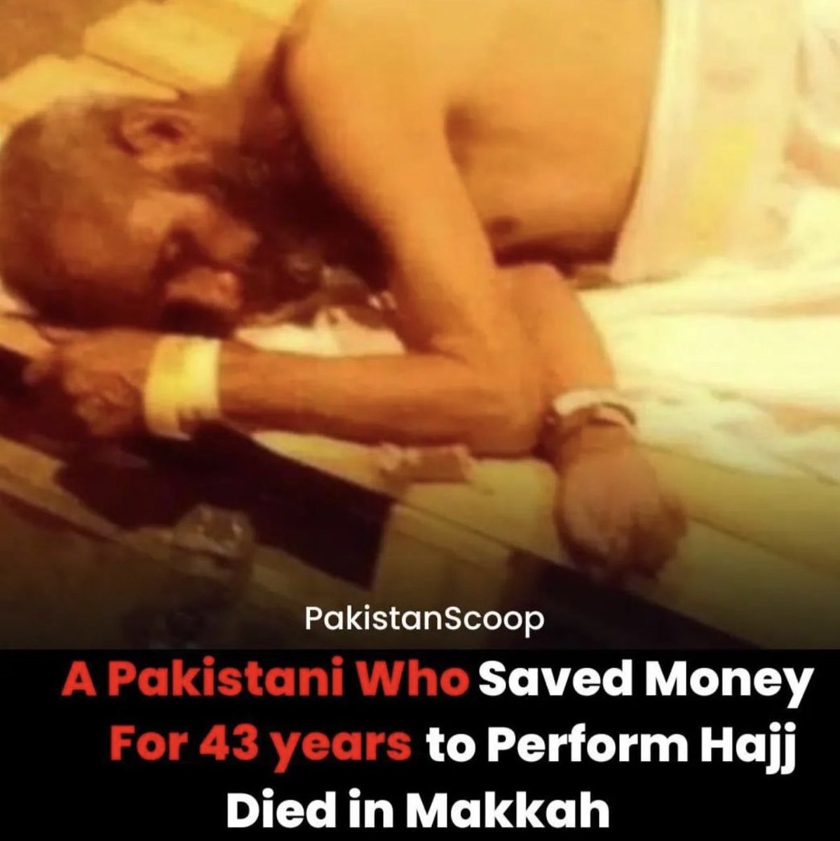 May Allah have mercy on him 🥀