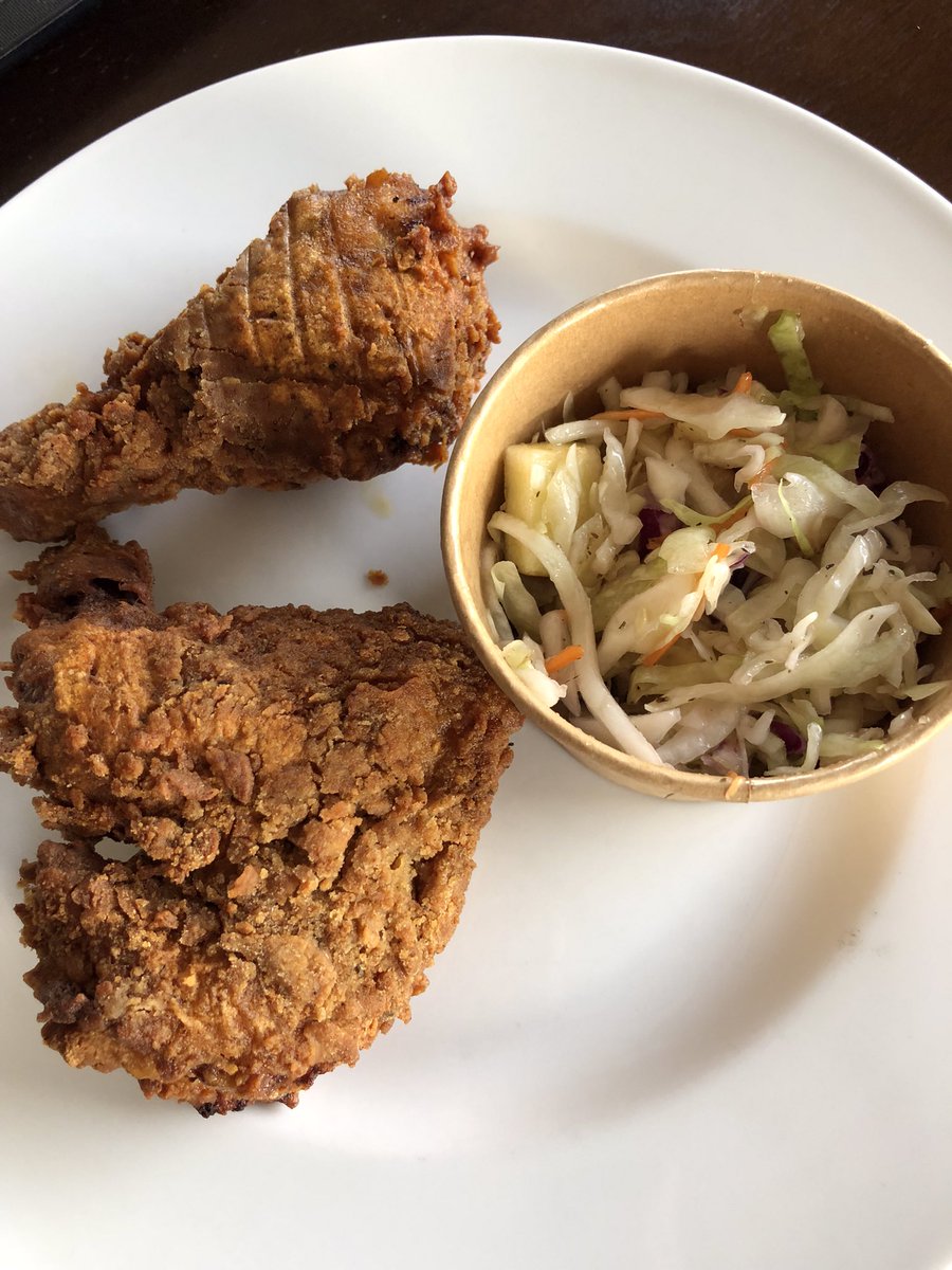 CherylProbert1's tweet photo. Yesterday was National Fried Chicken Day, so delicious @northchickenyeg it was, for the win!

Hint: if you order for take-out you can tell them what time you want it to be ready!  :-)

#nomnomnom #buylocal #eatlocal #yegdt #104st https://t.co/0qa6vjmnlU