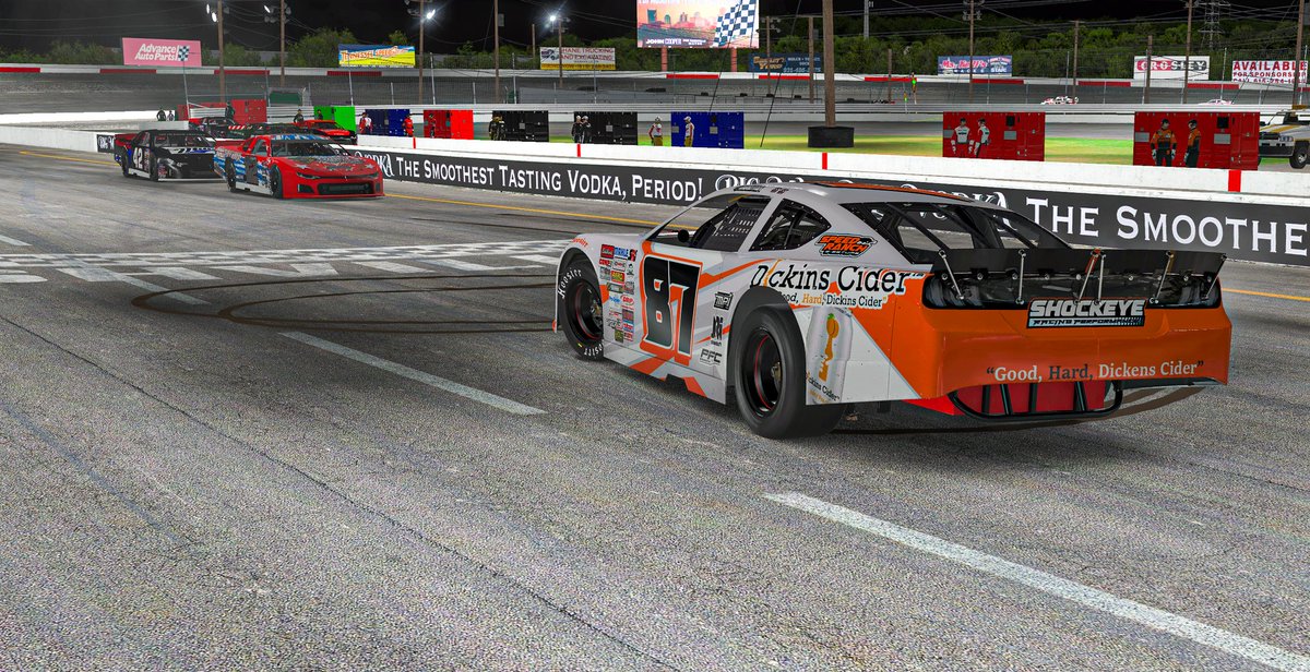 Shockeye12R's tweet photo. Bo Ledbetter gets the win at Stafford Motor Speedway in the RAID Furniture Mart Late Model Tour
#shockeye12racing
#shockeyeracingperformance
#schoolofsimracing
#iracing
#SimRacing https://t.co/ECmu9qxkC5