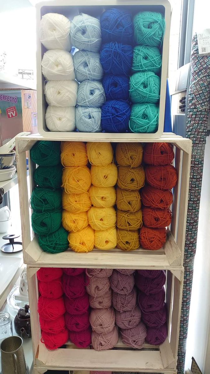 More good news for all of you knitters, crocheters & crafters! We have some new and returning wool colour varieties now in stock! We felt that some warm, bright colours would be most appropriate for this time of year. 😁☀️ #catsprotection #crafting