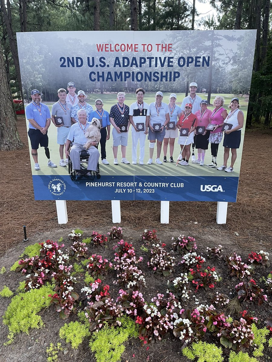 bethwalkr's tweet image. So excited to be volunteering at this wonderful event.  Registration and practice is underway ❤️⛳️

#USAdaptiveOpen