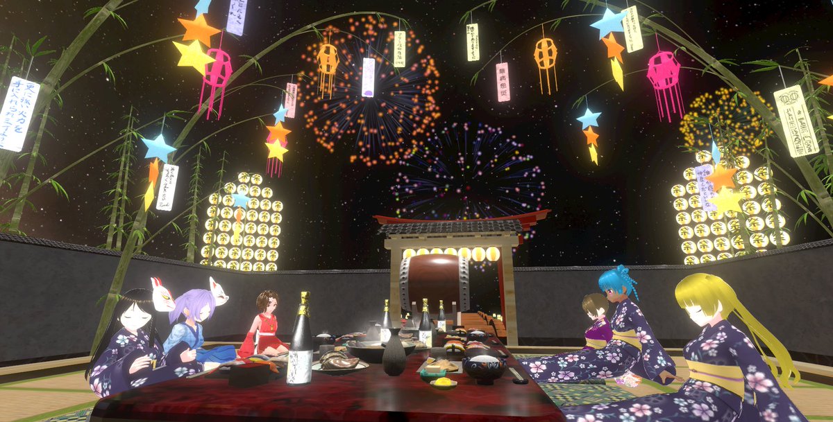 七夕会🎋💫TANABATA🎋💫
#cluster #CryptoMaids #七夕