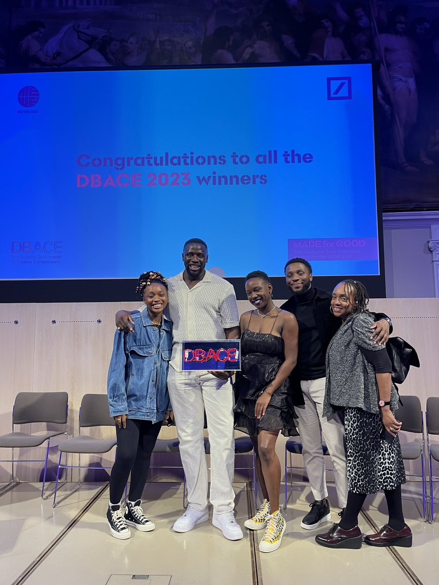 LEVILE are proud and excited to be a winning recipient of DBACE 2023 <a href="/MeWe360/">MeWe360</a> 🙏🏾❤️

#DBACE2023