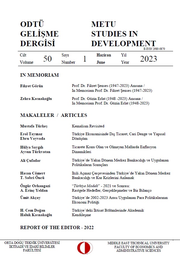 ODTÜ Gelişme Dergisi'nin 50. Cilt, 1. Sayısı Çıktı. 
Dergimize www2.feas.metu.edu.tr/metusd/ojs/ind…  adresinden erişebilirsiniz.