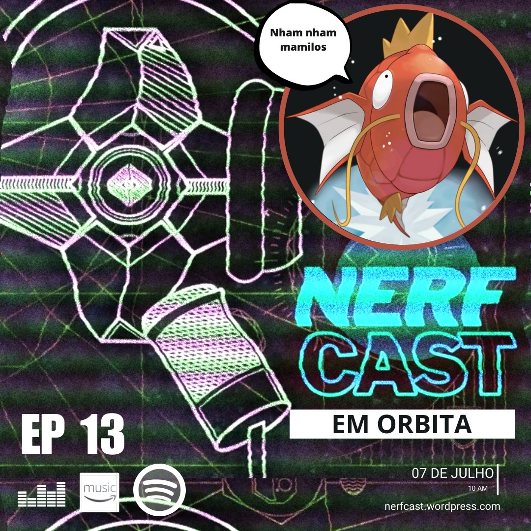 Nerfcast_'s tweet photo. 🎧 Falamos de peixes, Diablo IV, sorteios e mais no novo episódio do NerfCast! Quer concorrer a 5 mil pratas? Ouça o podcast e saiba como! 🎁 #nerfcast  #podcast #sorteio #diablo #Destiny2 

Ouça; https://t.co/jersX9doZ0 https://t.co/bS2CR58F7r