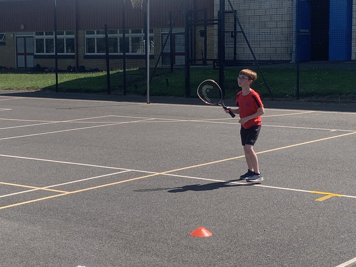 TDSPE's tweet photo. Tennis in the sun. Great job by our sports leaders, hosting the Duston cluster tennis tournament. https://t.co/WgkFQlz1vN