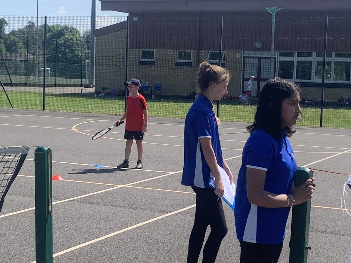 TDSPE's tweet photo. Tennis in the sun. Great job by our sports leaders, hosting the Duston cluster tennis tournament. https://t.co/WgkFQlz1vN
