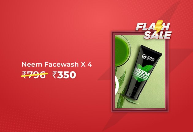 ravi_reads's tweet photo. Get Neem Facewash X 4 @ Rs 350 Worth Rs 796 only on Beardo
Use Code: NTCKNF

Shop Now!
https://t.co/z7ZmMmJMdn https://t.co/kqrVhzJ3Ti