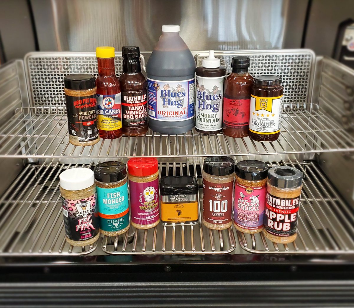 AFS_farm's tweet photo. Who is firing up the bbq this weekend?! Explore some new flavors with our selection of rubs and spices!
#afs #altonafarmservice https://t.co/W8zZJ0tlfs