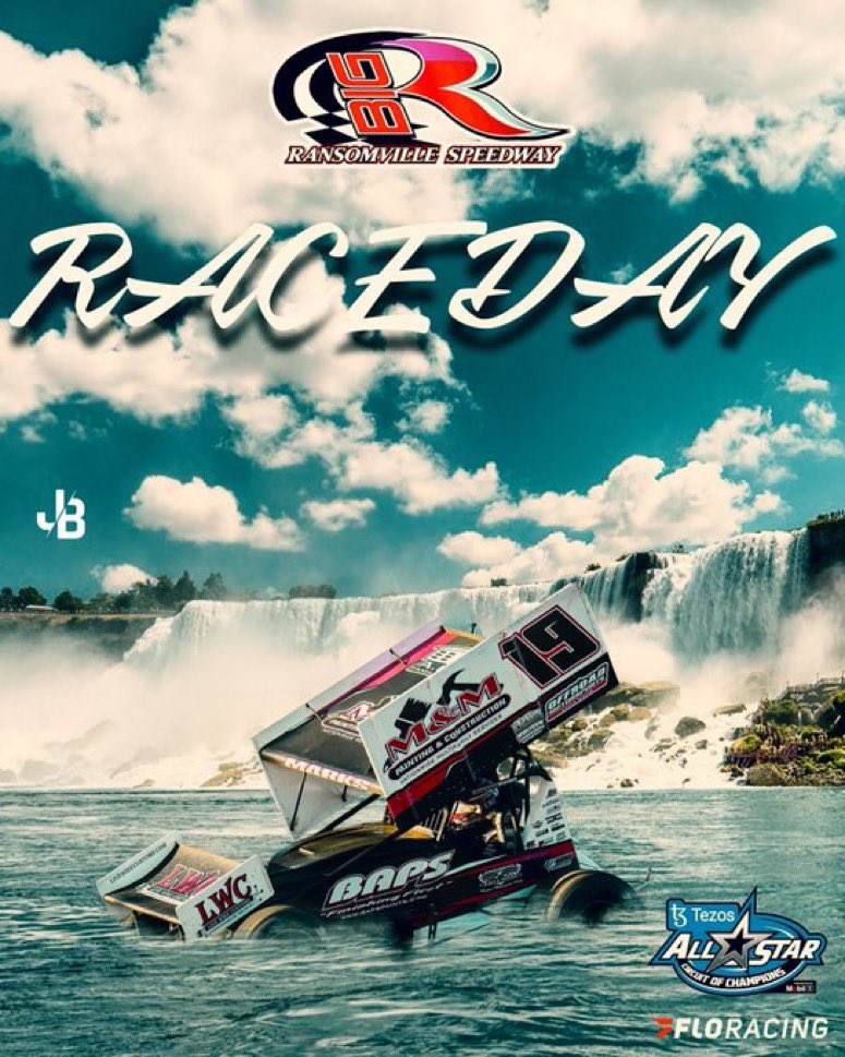 bmracing19's tweet photo. It’s RACEDAY @Ransomville with the @ASCoC !
Catch the #MurrayMarks19 Live on @FloRacing 7:15 ET
Thank you M&M Painting & Construction, @BAPS_paint, Live Wire Customs LLC, @fburgeaglehotel, OffRoad Motorsports, Mammas Pizza, Wolf-Run Landscapes
🎨: @JB_Graphics__ https://t.co/5q6EVcM6F0