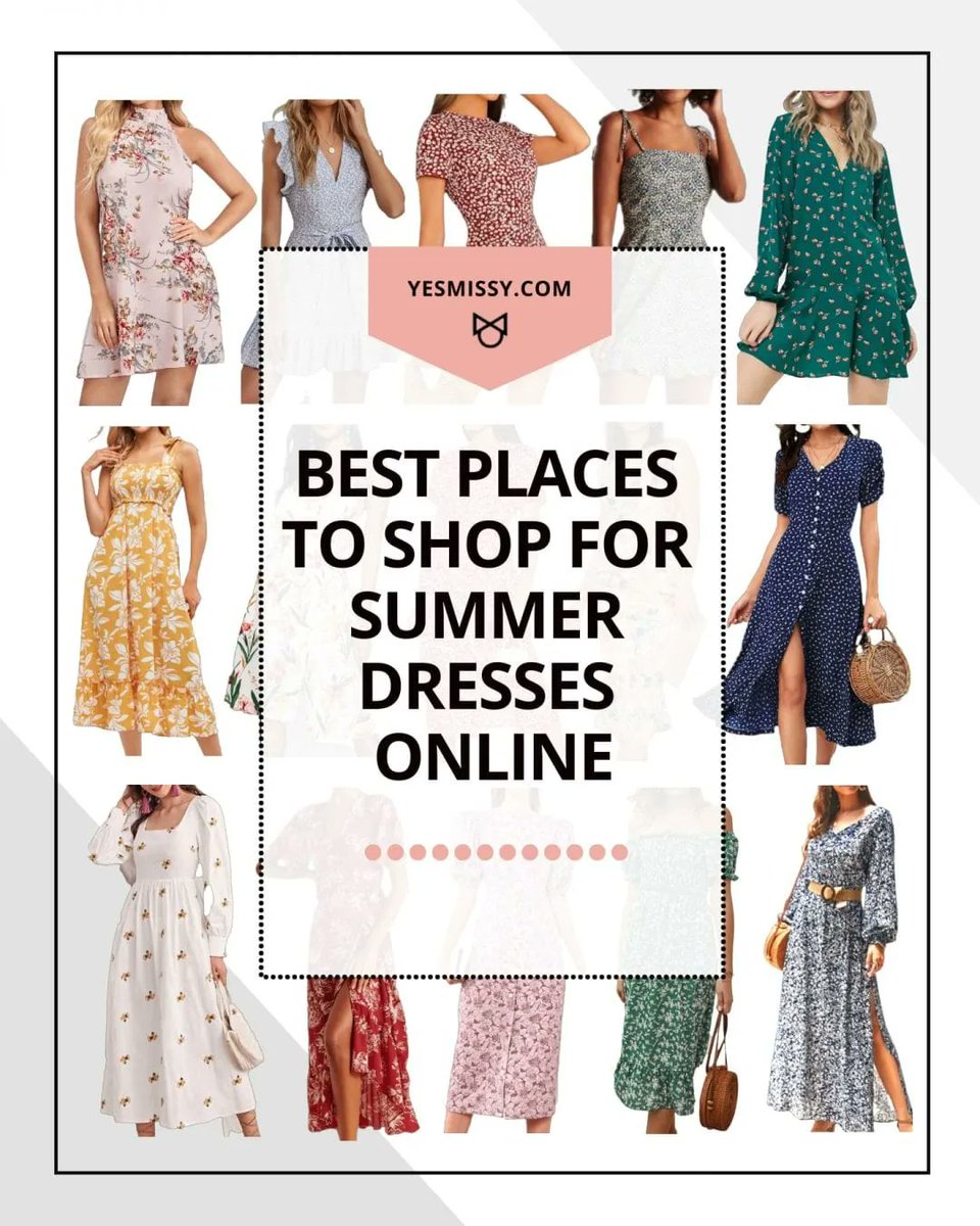 Get ready for summer with this roundup the best places to shop summer dresses online in every price range and style. Casual dresses, cute dresses, maxi dresses, floral dresses, milkmaid dresses, linen dresses and more! buff.ly/3oJmaYb #summerdress