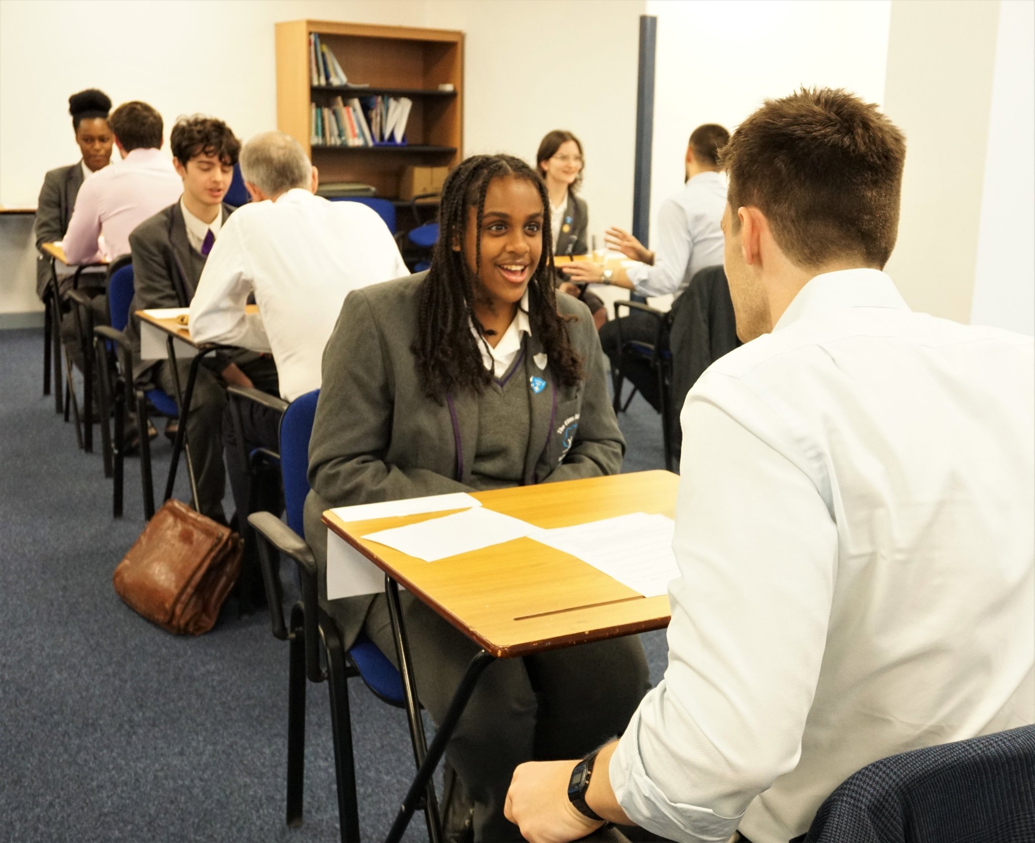 The elms academy on twitter year 10 mock interviews were excellent