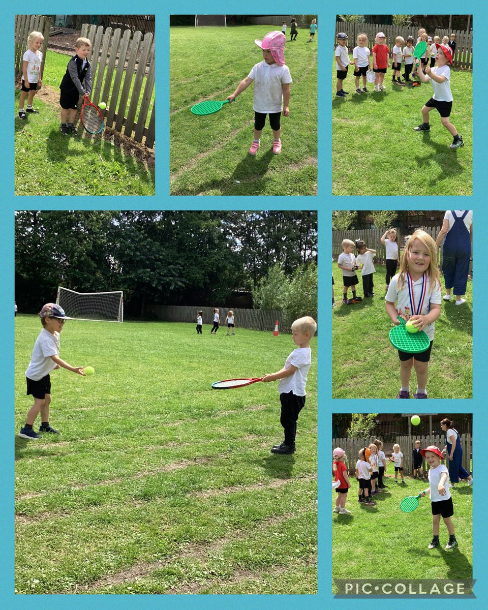Nursery were excellent this afternoon as they began to develop their tennis skills. Well done!