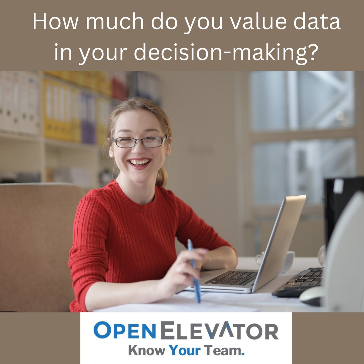 OpenElevator's tweet image. With our proprietary algorithm you can know your team like never before…including:
- who is at risk of leaving you and
- why, as well as
- what you can do about it!

Want to learning how OpenElevator can benefit you, schedule a call: calendly.com/openelevator/3…

#Management  #CEOs