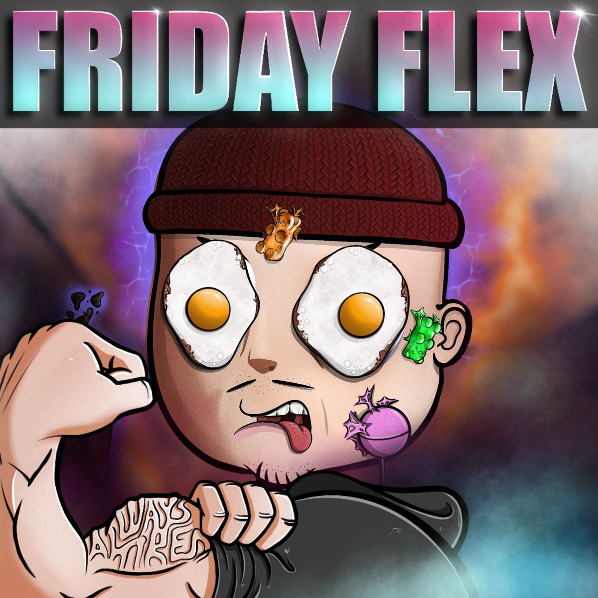 After a long and tiring week at work, its finally time for #FridayFlex 
#SleepyHeads #TiredAF