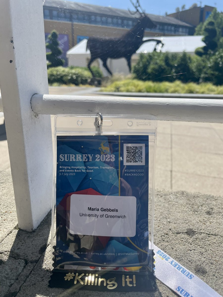 MGebbels's tweet image. I discussed feminising adventure, hospitable service encounters, and flourishing through adventure by sharing female voices at #Surrey2023 @hahooii @GreTMRC #Back4Good @UniofGreenwich