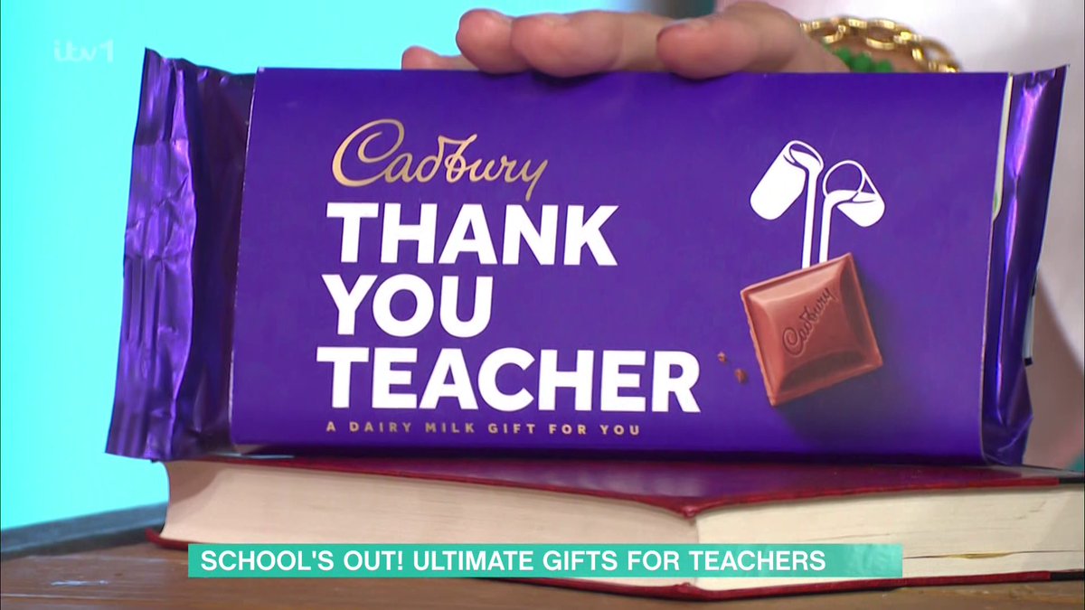 BigFilmGroup's tweet photo. Great to see Cadbury on This Morning during the ‘Teachers Gift Guide’. Very fitting on #WorldChocolateDay 🍫 Shout out to the BFG client team for supporting 👏 https://t.co/fJz5Lt0byK