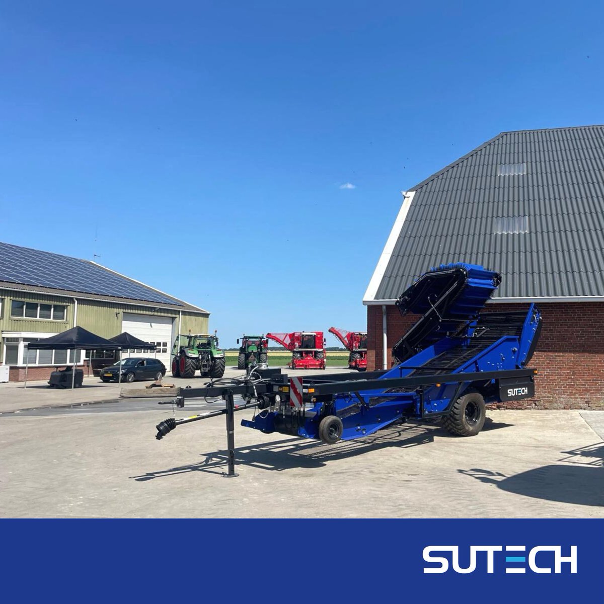 SUTechniek's tweet image. Vandaag op transport, morgen op de Open Dag van Boven BV in Finsterwolde ter gelegenheid van hun 25 jarig bestaan! 🥳

Om 10.30u wordt de dag feestelijk geopend waarna er de gehele dag gelegenheid is om het bedrijf en machines te bekijken, waaronder onze #uienlader! 🧅

#bovenbv