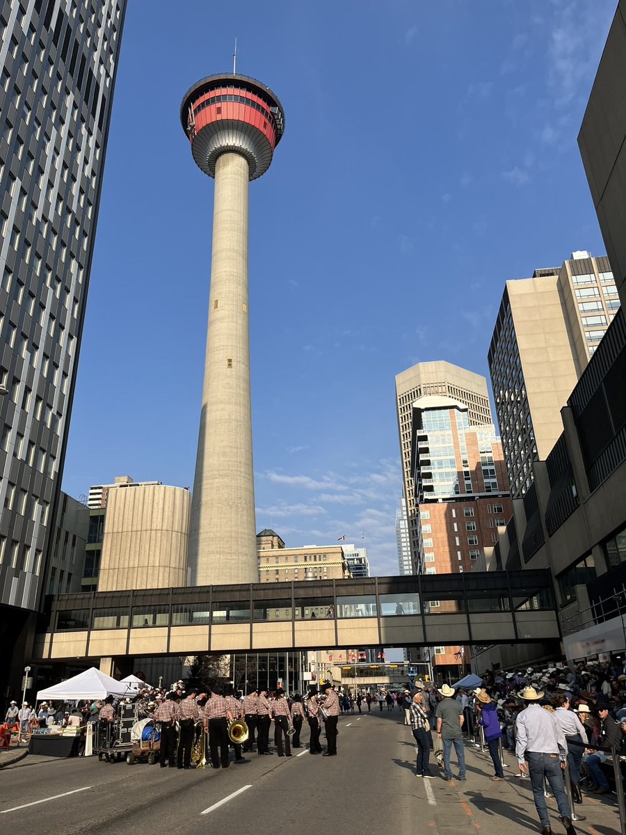 calgarystampede's tweet photo. Happy Stampede Parade, presented by @Suncor 🐴 🤠 https://t.co/rhulZYJh7h