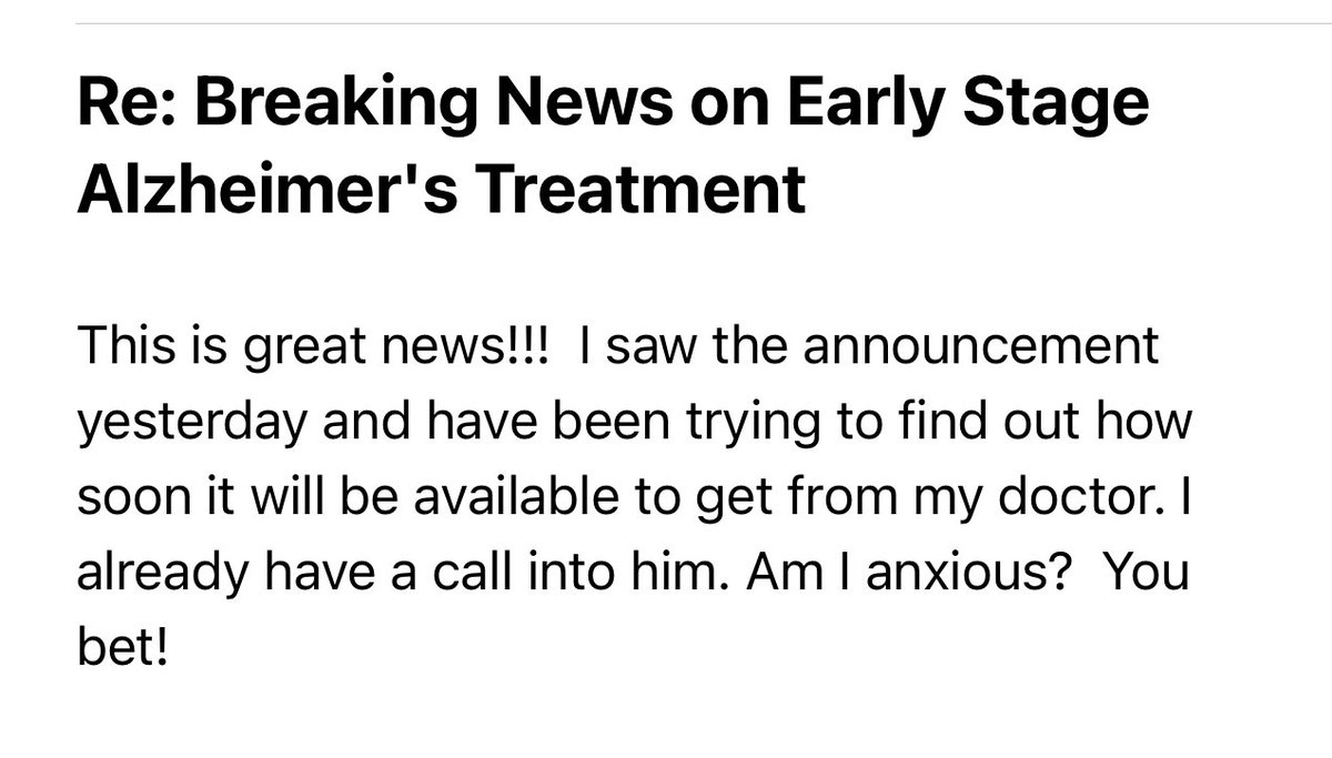 Here’s why This matters. 
#AccessNow #MoreTime #EndAlz #ThankYouAdvocates