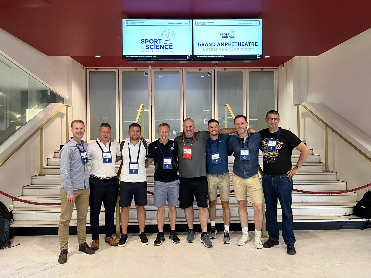 What a great conference <a href="/E_C_S_S/">ECSS</a> in Paris from all <a href="/UniNorthants/">UniofNorthampton</a> Sport &amp; Bioscience staff <a href="/BHWright_/">Ben Wright</a> <a href="/drleemachado/">Prof. Lee Machado</a> <a href="/TonyBaross/">Associate Professor Tony Baross</a> <a href="/Brett_A_Baxter/">Brett A Baxter, PhD</a> great to connect with other researchers too &amp; see collaborators <a href="/JoeCostelloPhD/">Joseph Costello</a>