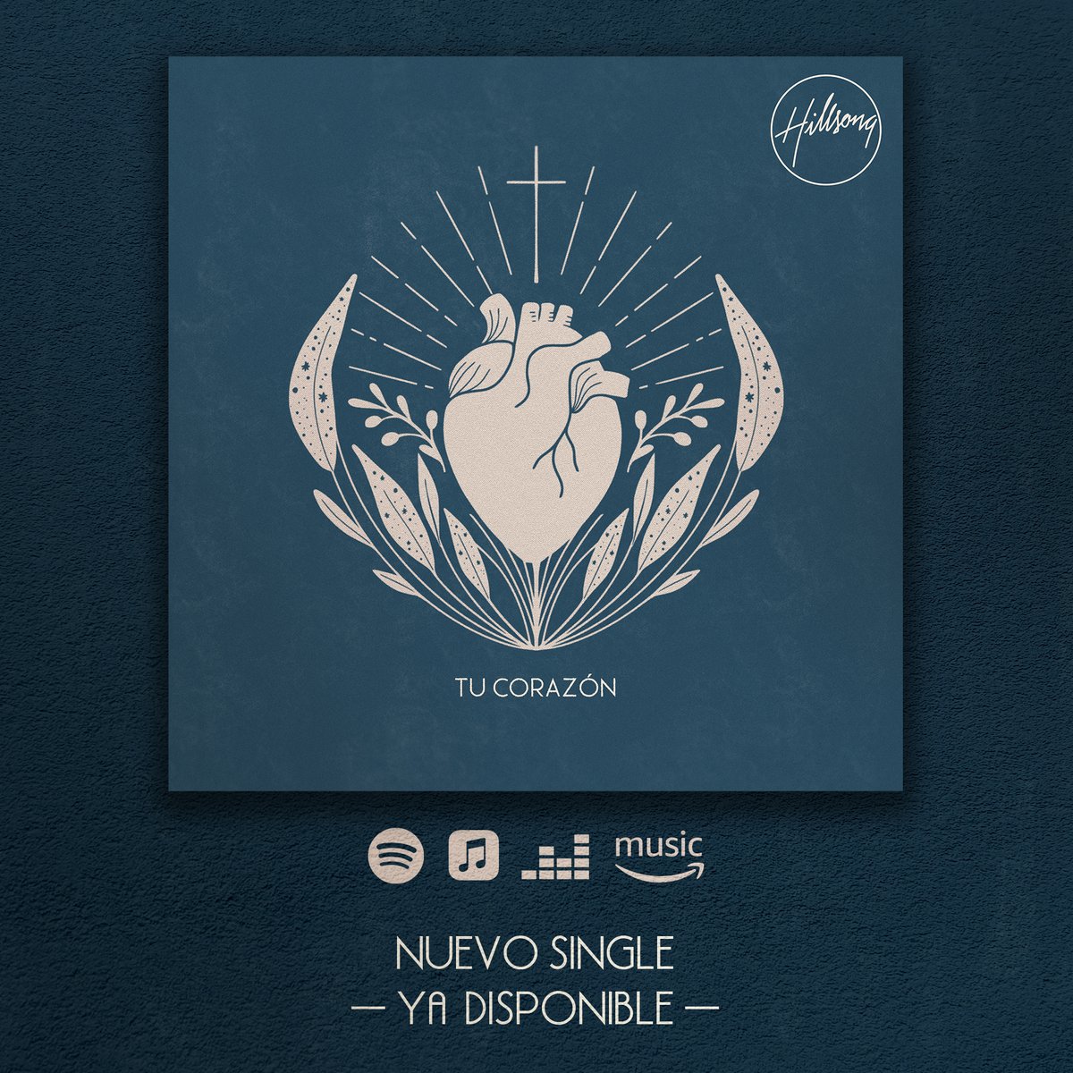 Ya puedes escuchar nuestro nuevo single "TU CORAZÓN" en tu plataforma digital favorita. 
hillsong.lnk.to/tu-corazon