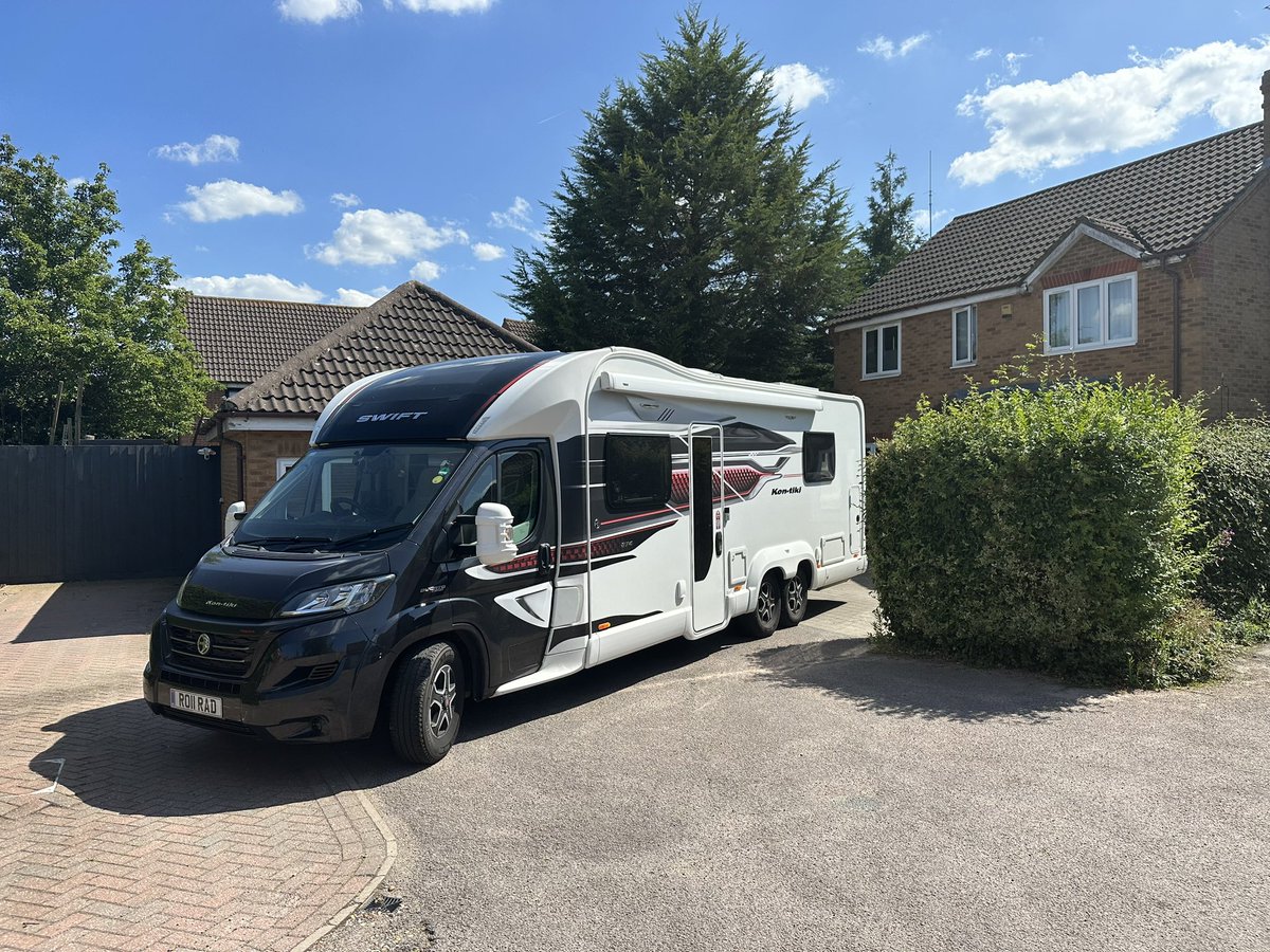 The van is packed. I’m just topping up the water then we’re off to South Wales. What’s everyone up to this weekend then?